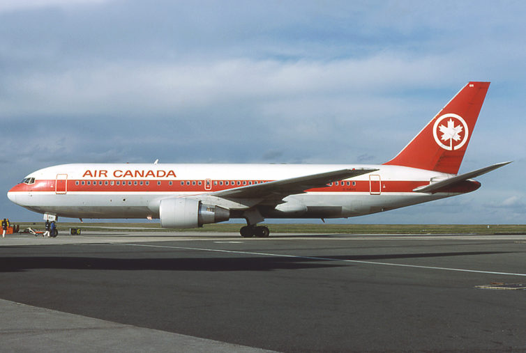 Air Canada quickly sought ETOPS certification for its 767s as well. Credit: Michel Gilliand â€“ Wikimedia Commons