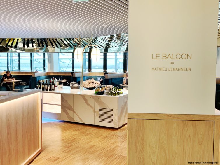 Air France Lounge CDG - Le Balcon